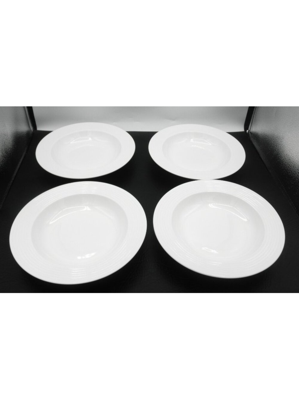 Food Network Ripple Pattern Code: FOWRIP Individual Pasta Bowls Set of 4